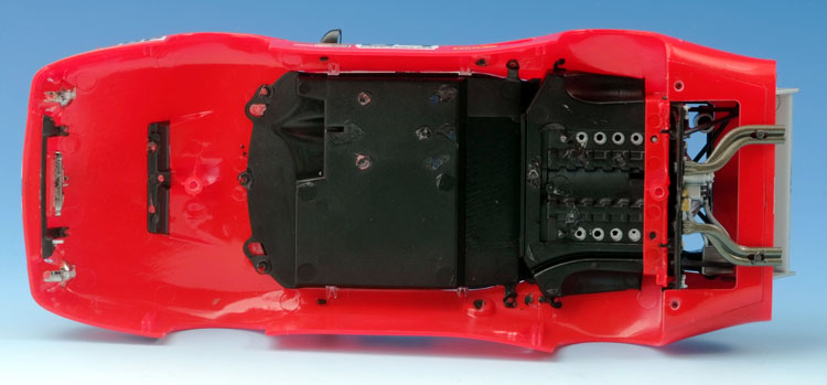Sideways Ferrari 512 BB - technische Information